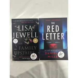 Lisa Jewell The Family Upstairs Daniel Miller The Red Letter Paperback Book Lot